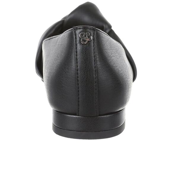 Sam & Libby Women's Laurena Pointed Toe Knotted Flats Black Size: 10 Shoes - Picture 5 of 8